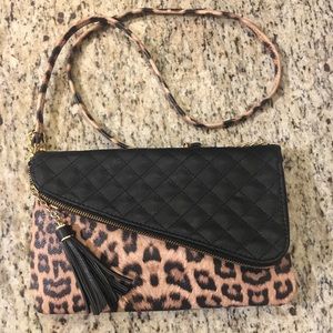 Jessica Simpson Cheetah Print Cross-body Bay